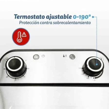 Grunkel Maxi Fry Pro Freidora 3000W capacidad 4.2L
